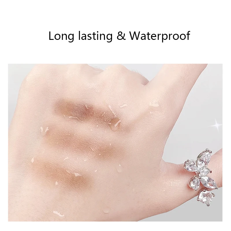 Custom Brand 3 Color Eyebrow Gel Powder OEM Waterproof Makeup Brow Powder Kits Palette