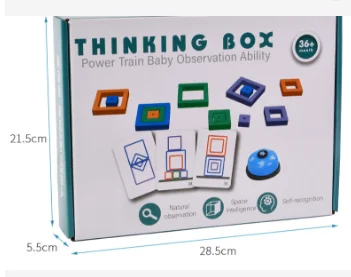 Interactive party card game wooden rainbow blocks educational game for children fun parent-child board game