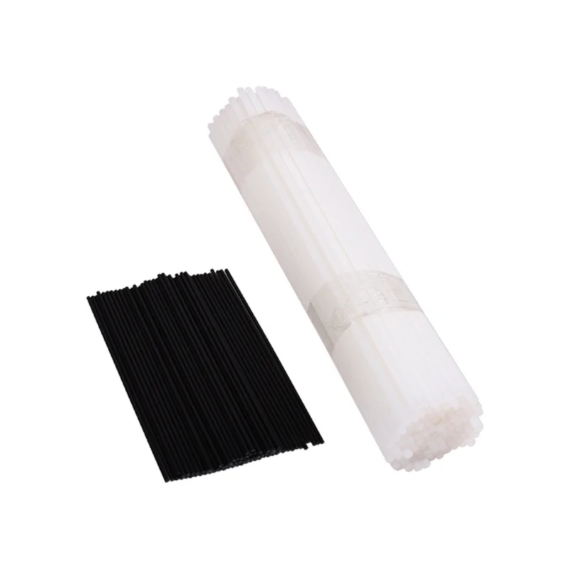 Extrusion Milky white polypropylene rod hard PP plastic bar Nylon rods Straight rod for toys