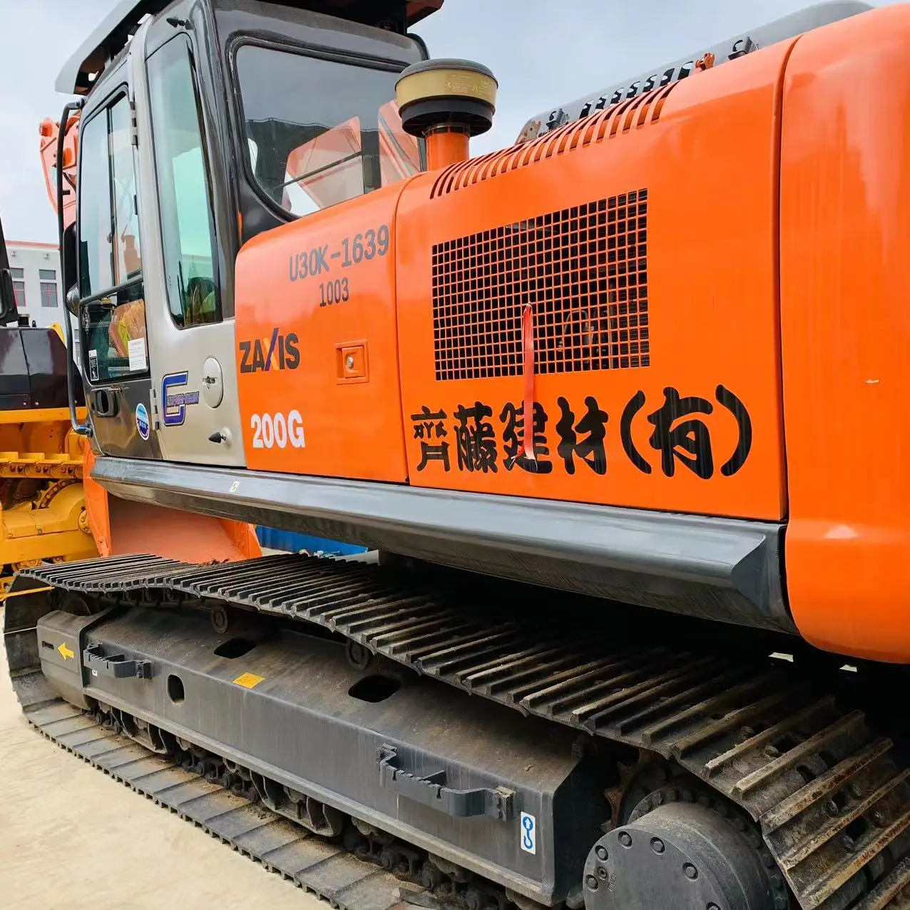 Экскаватор Hitachi Новое поступление оригинальный японский экскаватор ZX200 б/у 20 тонн для продажи