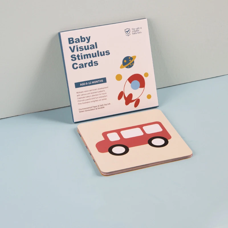 baby visual stimulation flash cards