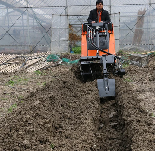 Kubota engine mini crawler excavator with thumb bucket for garden