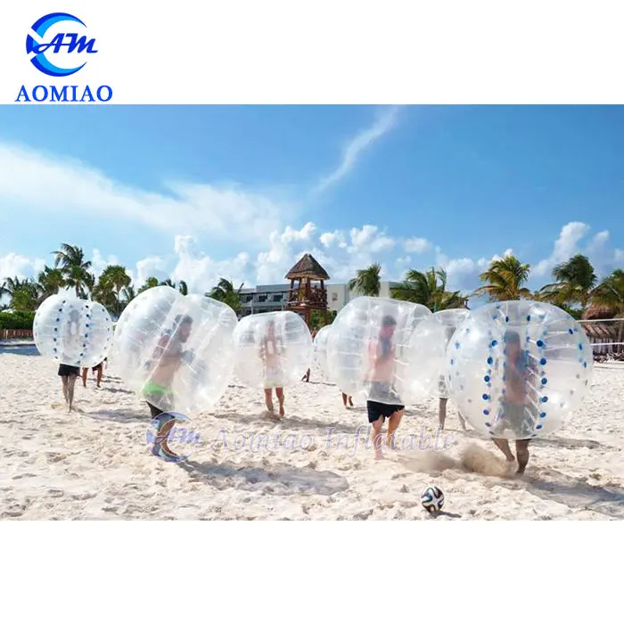 Crazy outdoor sport TPU/PVC cheap inflatable human sumo bumper bubble soccer ball for football