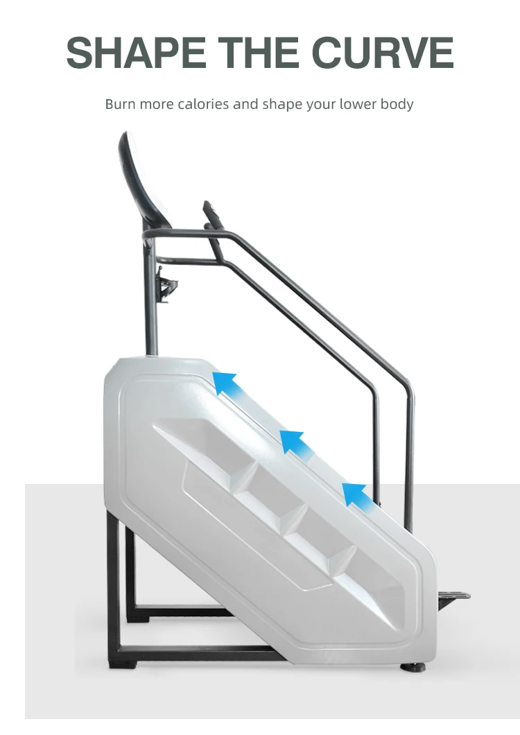 Commercial stair master  Climbing machine gym mountain bike stepper stair climber  fitness equipment
