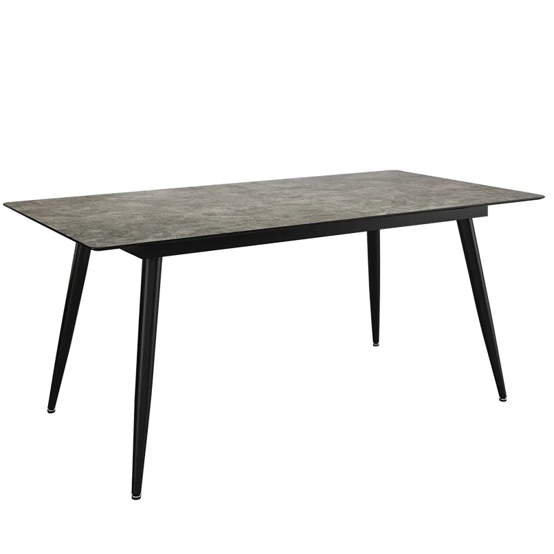 Роскошный итальянский мраморный обеденный стол, новый дизайн, используется для железной мебели в семейных отелях