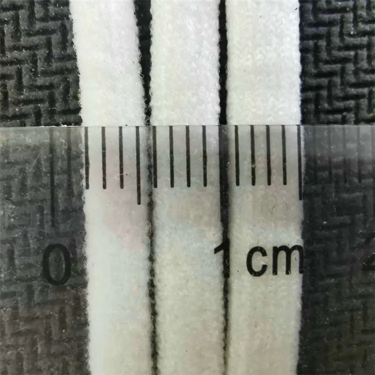 Reusable Color Raw Material Adjustable Flat Spandex Elastic Band Earloop Wide