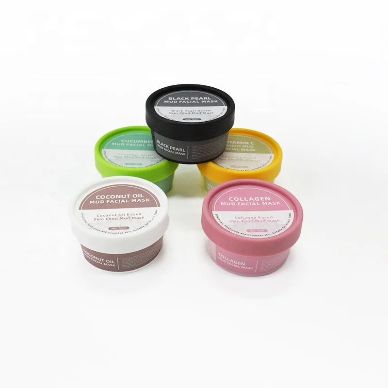 Custom Logo   Oem Private Label Soft Face Mask To Make Mix Up Contouring Hyaluronic Face Clay Mask