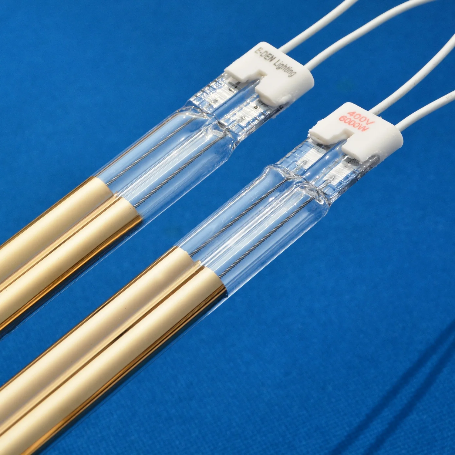 Двойной кварцевый инфракрасный нагревательный элемент для электронного промышленного отопления