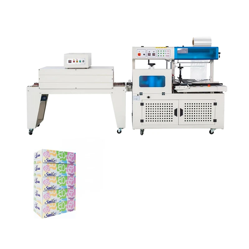 Pp Pe Film Heat Shrink Packaging Machine Film Wrapper Heat Shrink Packing Machine For Packaging Production Line