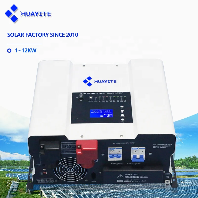 Inverters 1KW-12KW 24V 48V Low Frequency Solar Inverter Battery Generator Hybrid Charger off Grid Solar inverter
