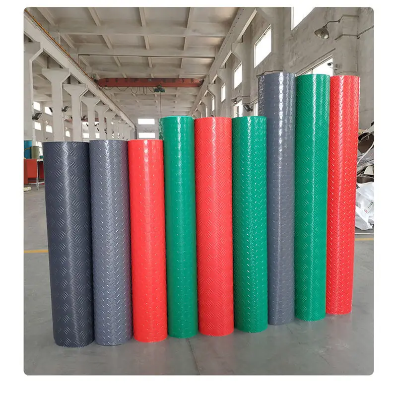 wholesale Non-slip PVC Roll/ Mat Anti Slip Rubber Sheet mats Pvc Vinyl Roll Flooring Mats