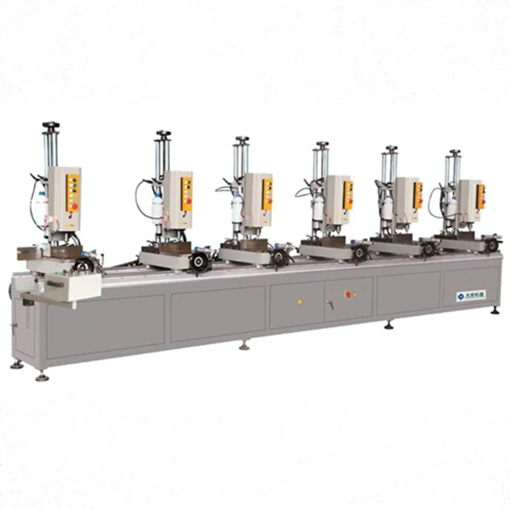
High Speed Aluminum Window Frame Making Machine Copy Router with Drill for Window and Door 