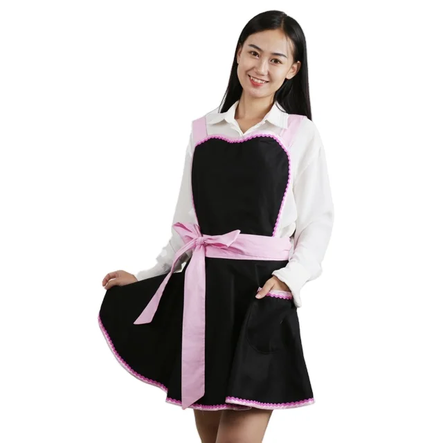 High quality  HOTSELLING Factory Audit NBCU FAMA License fashion fancy Cotton long dress apron