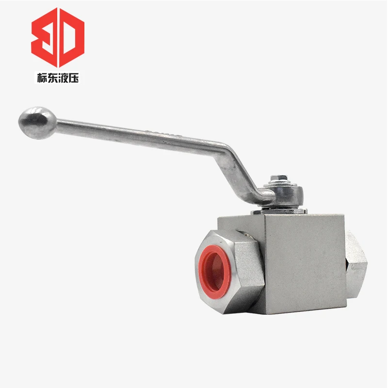 Factory Direct Sales   female thread  ball valve galvanized carbon steel  BKH-NPT1 hydraulic ball valve