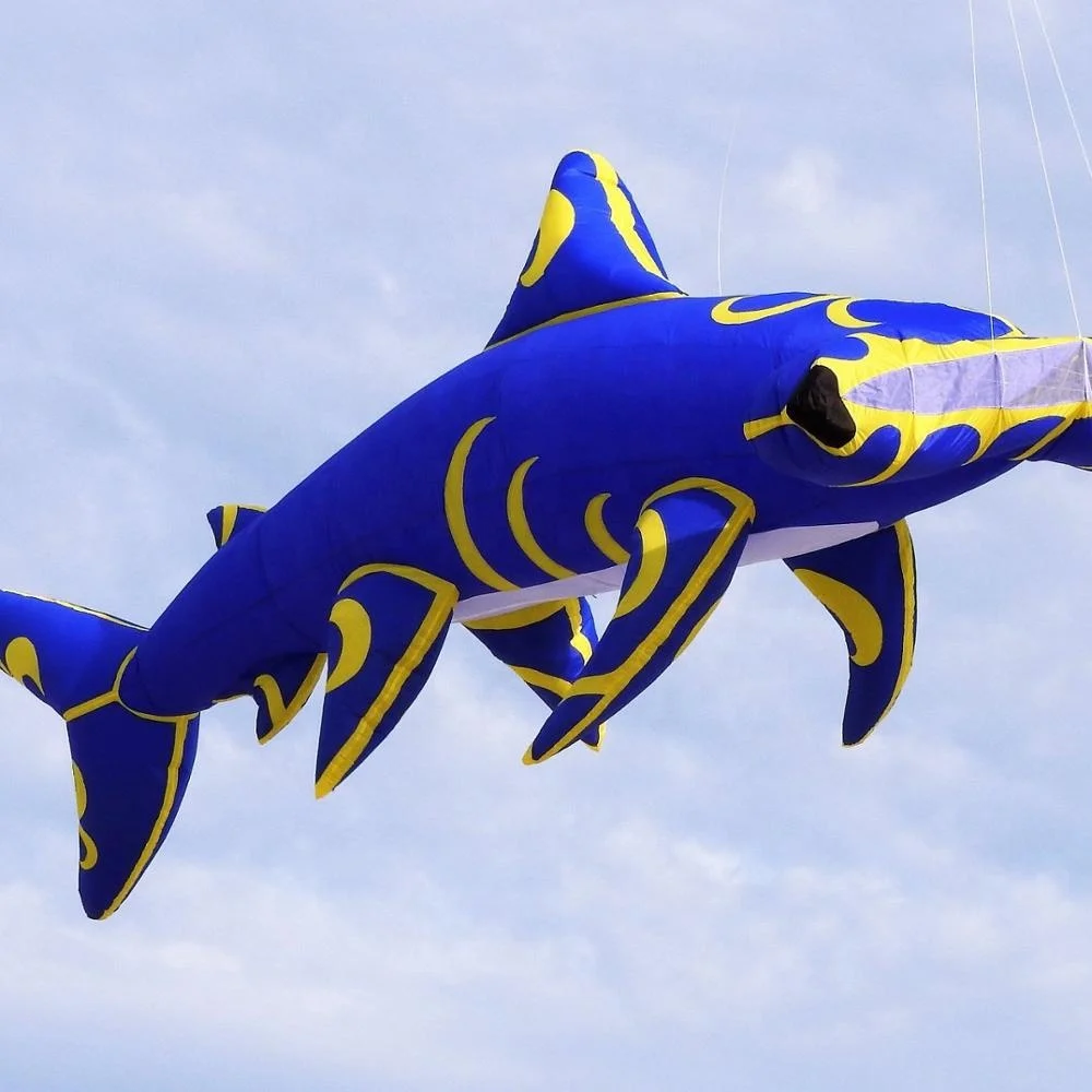 7M Hammerhead Shark kite laundry from Weifang Kaixuan Kite