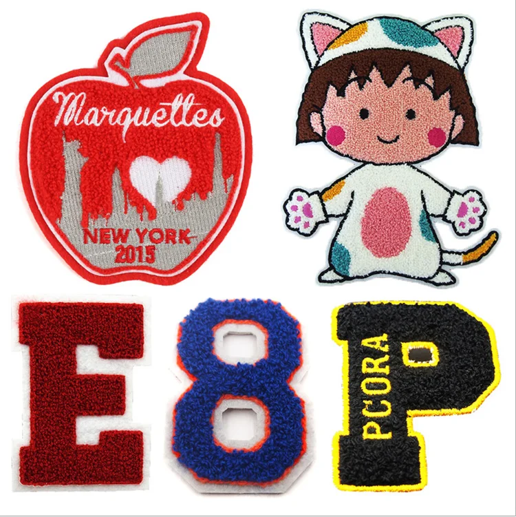 Custom China Supplier children Embroidery Patches for clothing