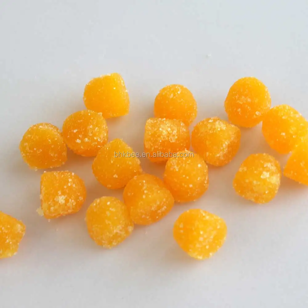 Factory wholesale directly fruit flavor colorful gummy for children soft sugar/candy