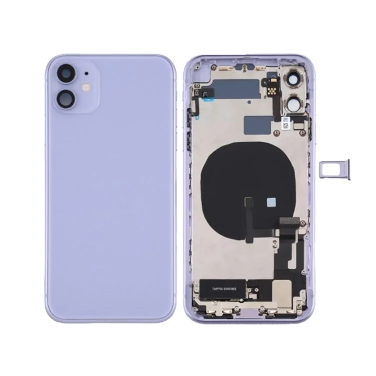 Корпуса для мобильного телефона OEM, задний корпус, замена заднего стекла для iphone