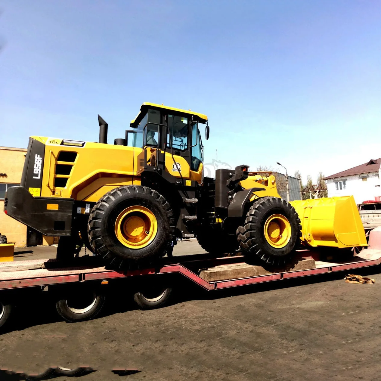 5 Ton Rated Load Construction Road Machinery Diesel Wheel Loader L956F With Highly Efficient