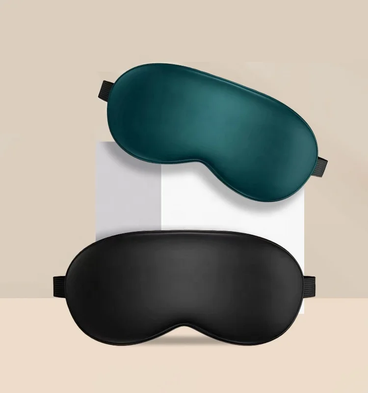 Factory Wholesale Silk USB Temperature-Controlled Eye Mask Nap Mask Heating Eye Mask For Sleep