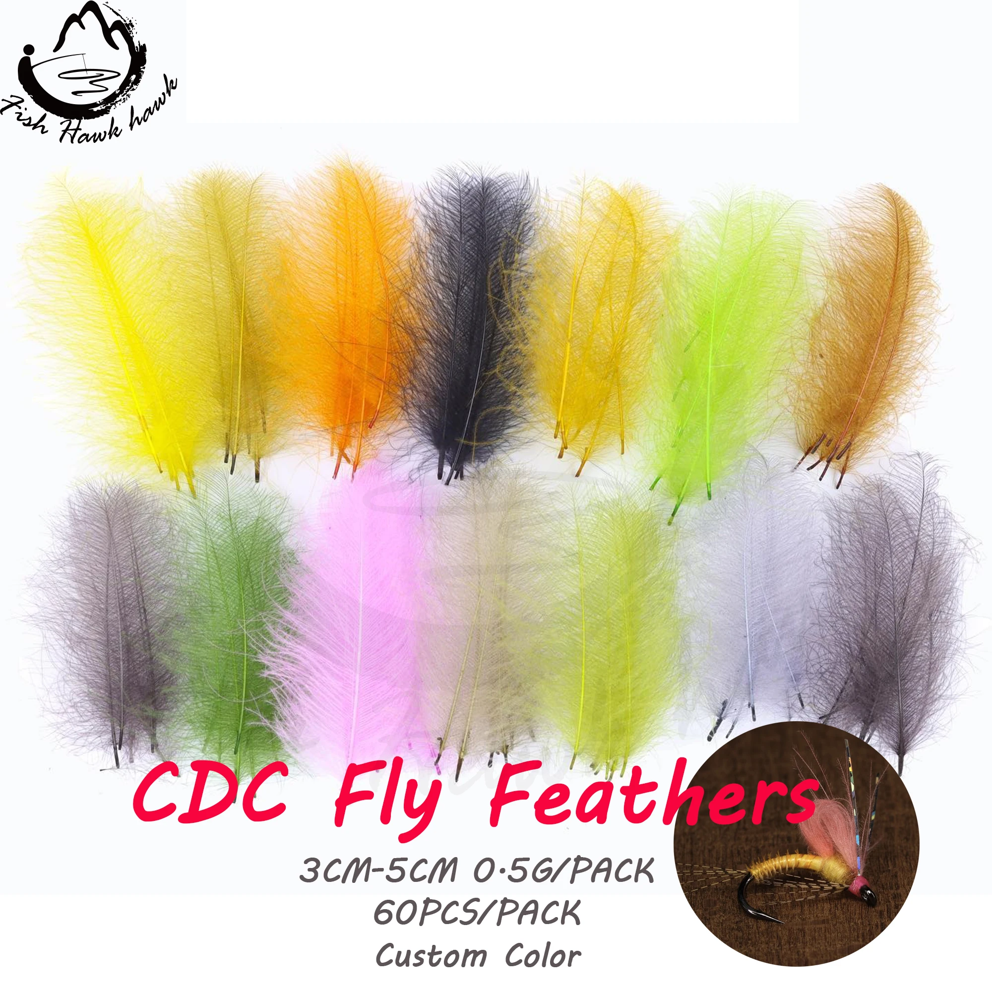 Wholesale Cul de Canard CDC Feather for fly tying materials