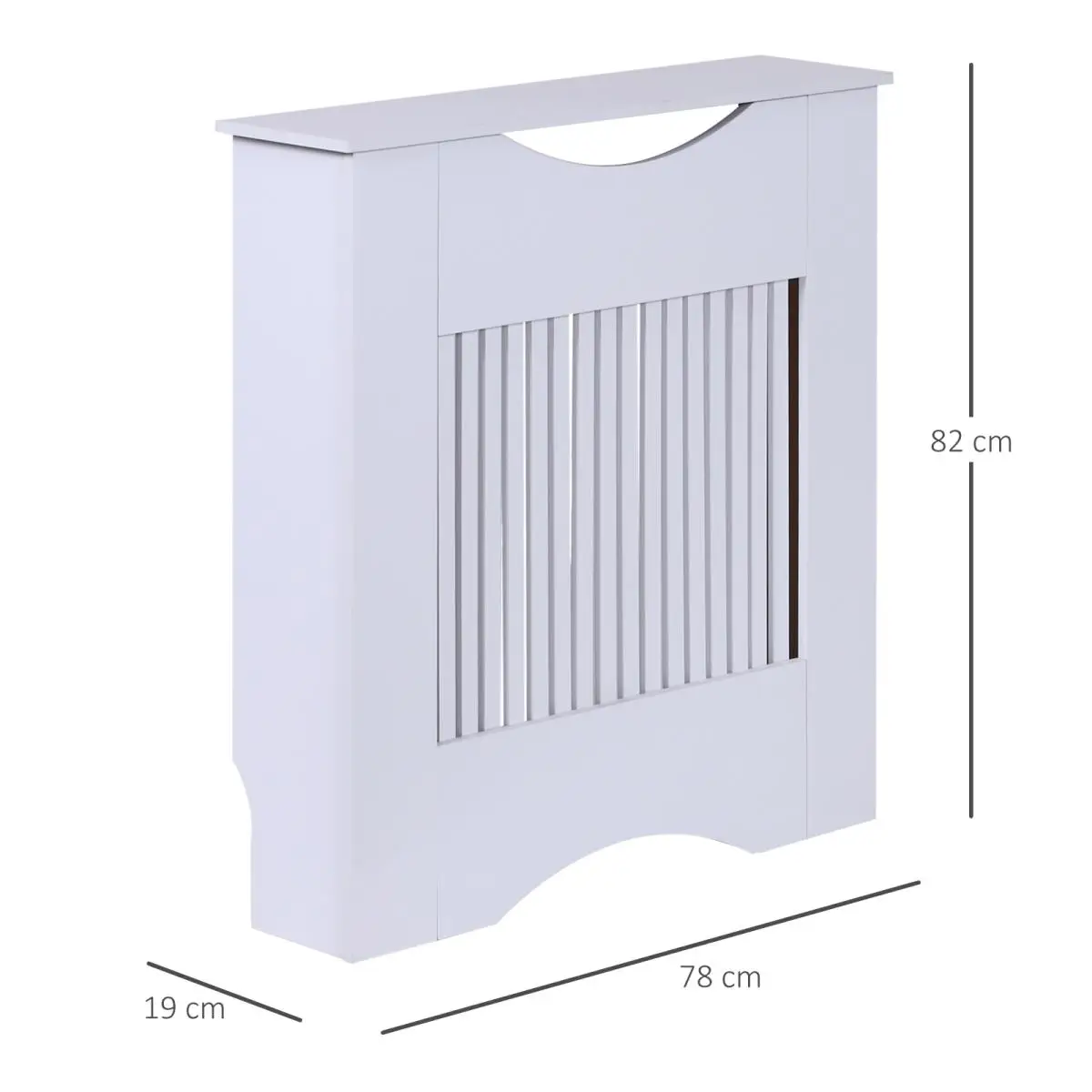 FENGHAUNG White Radiator Cover Mdf Wooden Radiator Cover