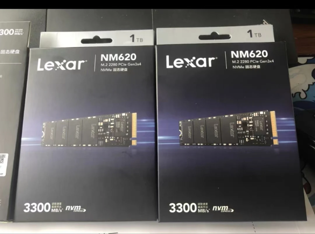 Lexar NM620 M.2 NVMe SSD  256GB/512GB/1TB PCIe Gen3x4 Solid State Disk SSD for Gaming PC up to 3500MB/s read 1300-3000MB/s write