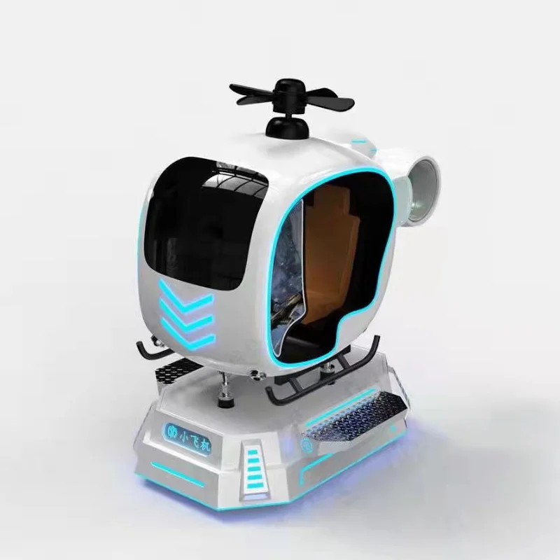 2022 Earning Money 9D 3 DOF Motion Platform Flight Simulator Cockpit Aircraft VR Helicopter Flight Simulator