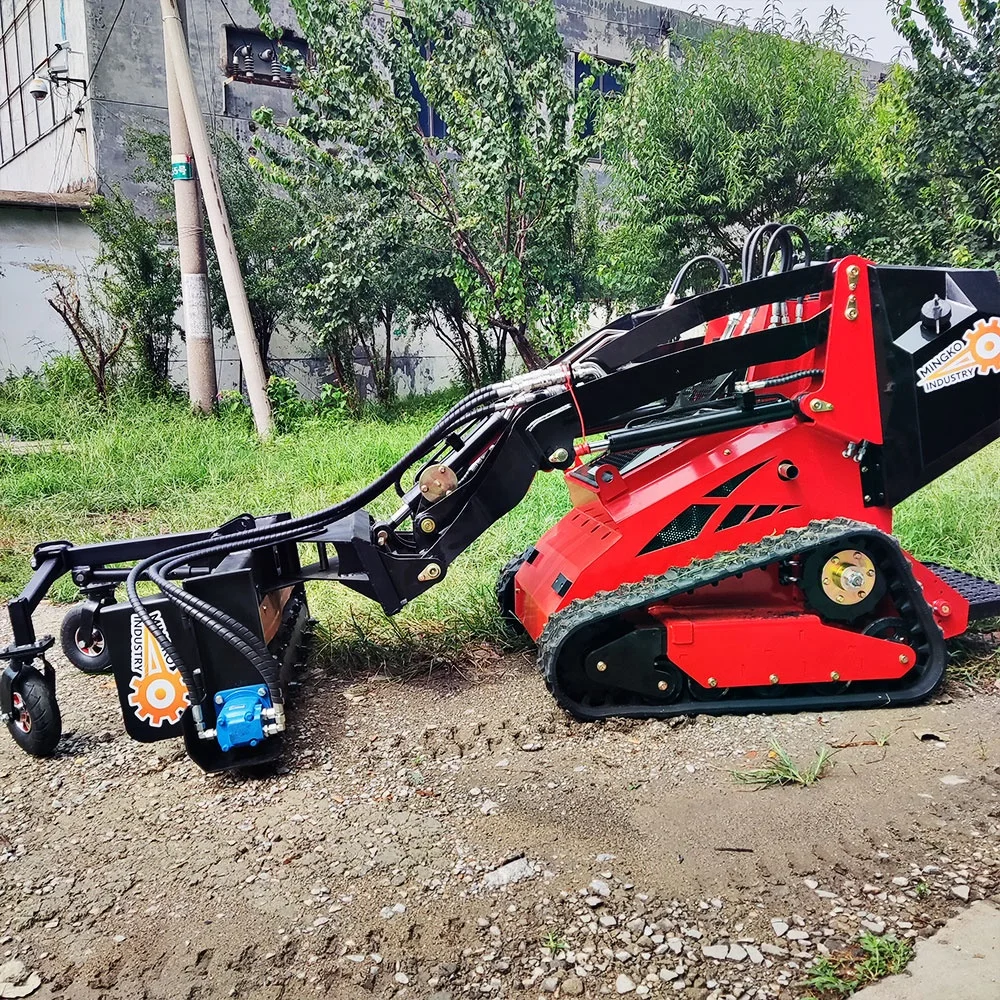 Mini Skid Steer  Attachment Soil Conditioner High Flow Fittings for Agriculture