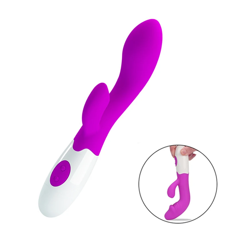 Good price realistic rabbit vibrator 30 speeds mode sex toy dildo for women couple adult