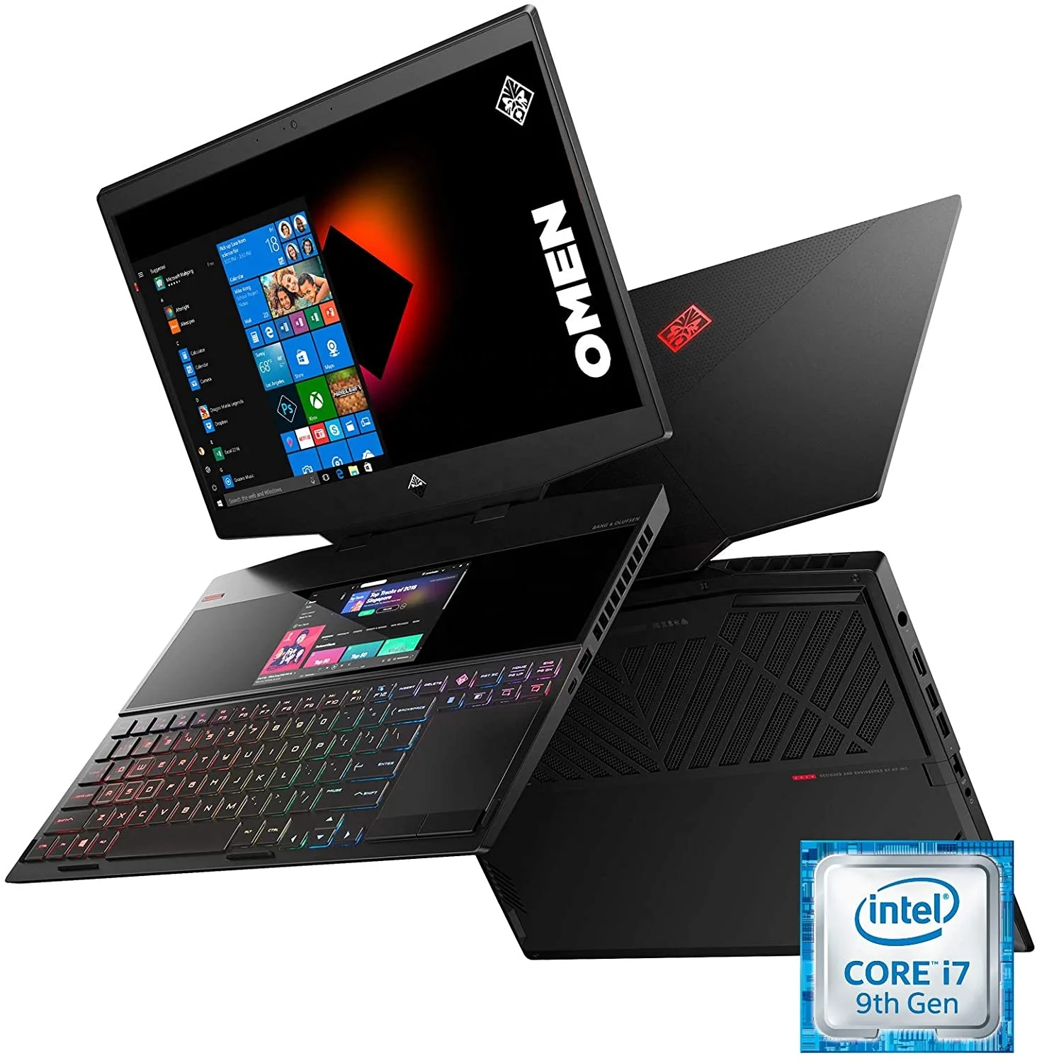 
100% original and Brand New for H P Omen Gaming Laptop Intel Core i7 8750H 1TB HD+256GB SSD NVIDIA GTX 1060 6GB 