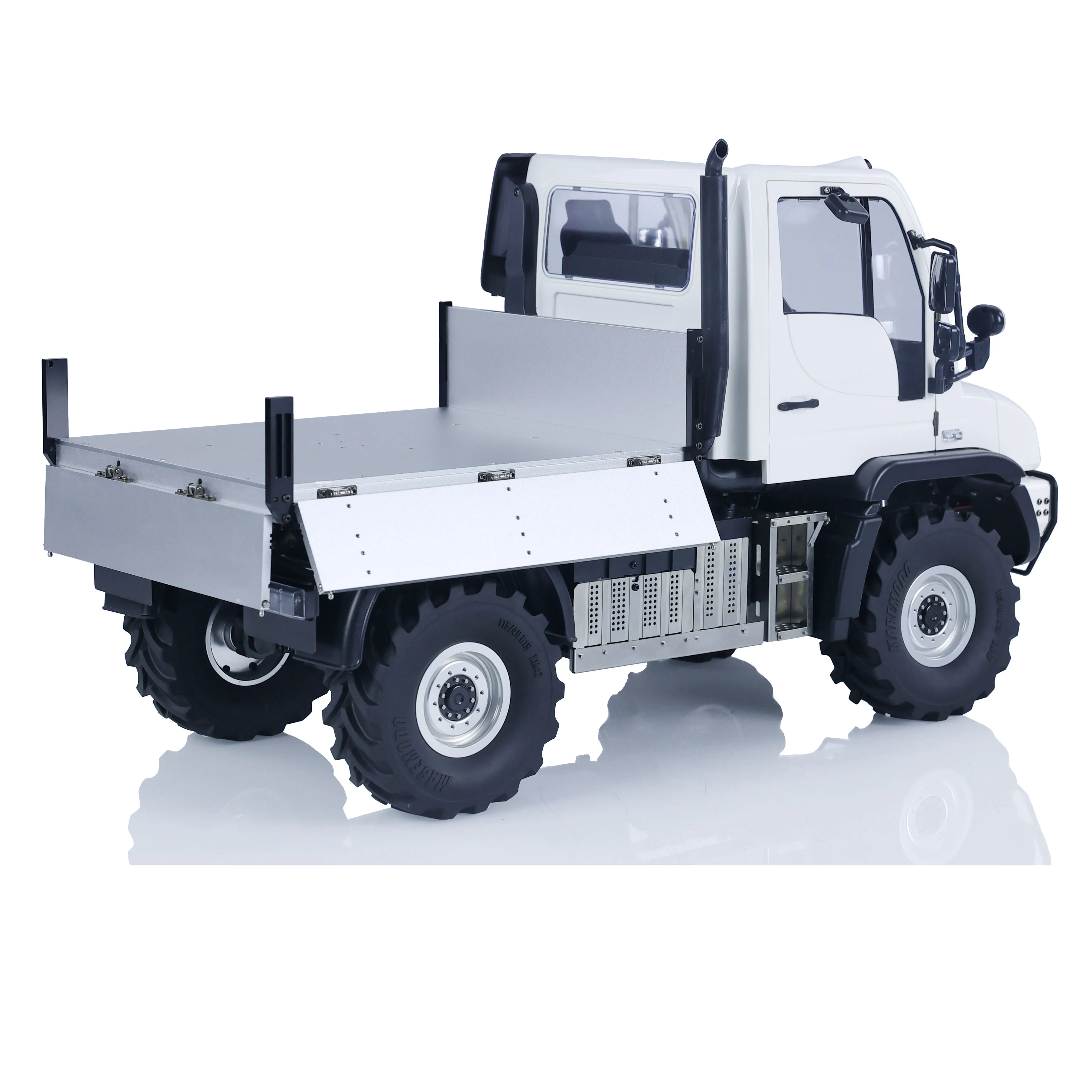 1/10 Радиоуправляемый гусеничный автомобиль U423 4x4 Модернизированный металлический ковш радиоуправляемая сборка транспортных средств альпинистская световая модель игрушки для мальчиков