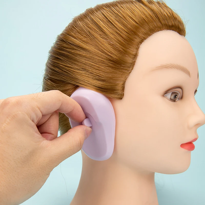 Soft Earmuffs Reusable Silicone Ear Protectors Waterproof Ear Covers Shield for Hair Dye Shower Bathing Hair Styling Tools