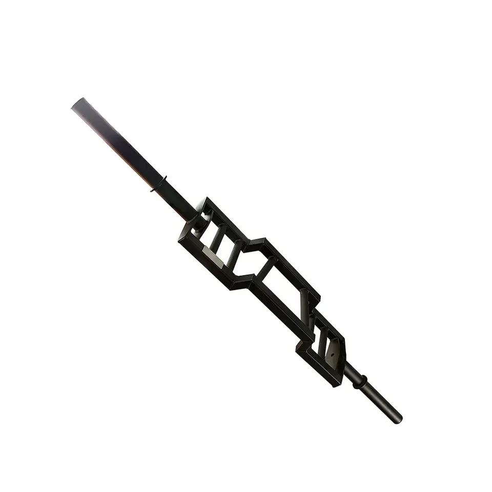 Wholesale Gym Equipment Weight Barbell Multi Grip Swiss Barbell Black Weight Lifting Swiss Bar