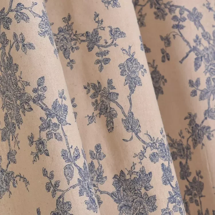 Custom 6 Feet Cotton Linen Tablecloth Rectangle Square Polyester Tablecloth Jacquard Floral Table Cloth For Banquet Home