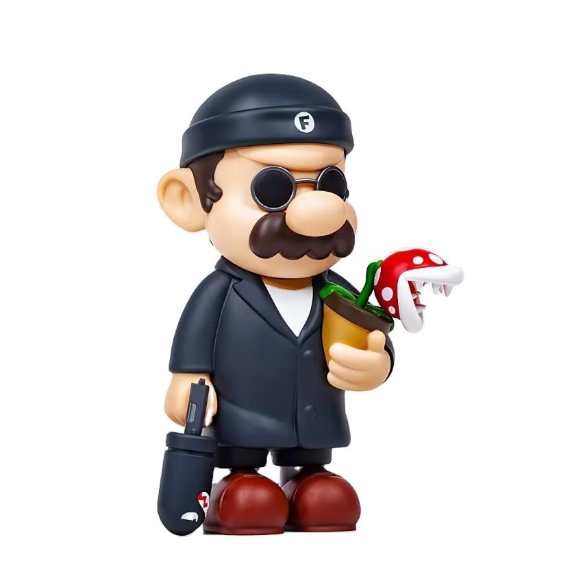 Custom Statuette Maker Plastic Pvc Vinyl Toys Designer Cartoon Oem Art Home Decor Toy Figurine 1/6 scale  Action Figure clothes