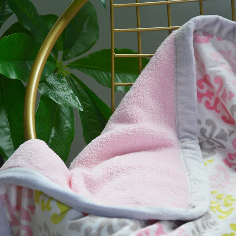 Best Selling Printed Double Sided Throw Coral Fleece Blanket Flannel Blanket