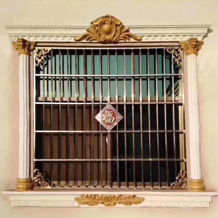 concrete decorative plastic window frame mold