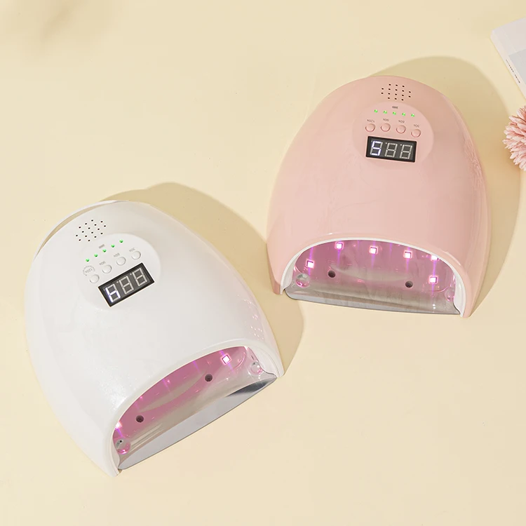 Лидер продаж 2023, профессиональная ультрафиолетовая Светодиодная лампа для ногтей 48 Вт, Портативная Сушилка для ногтей, перезаряжаемая
