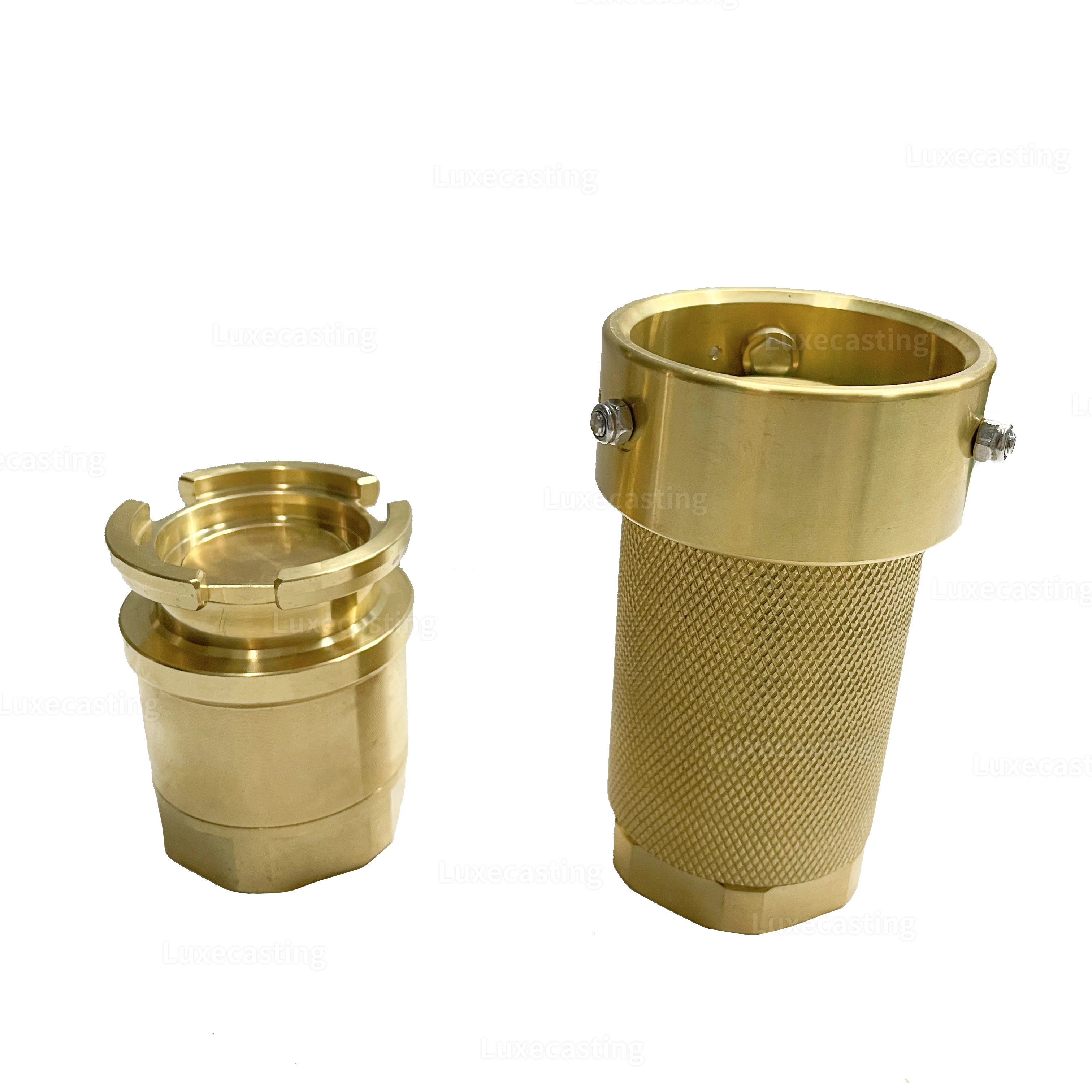 dry disconnect coupling  aluminum