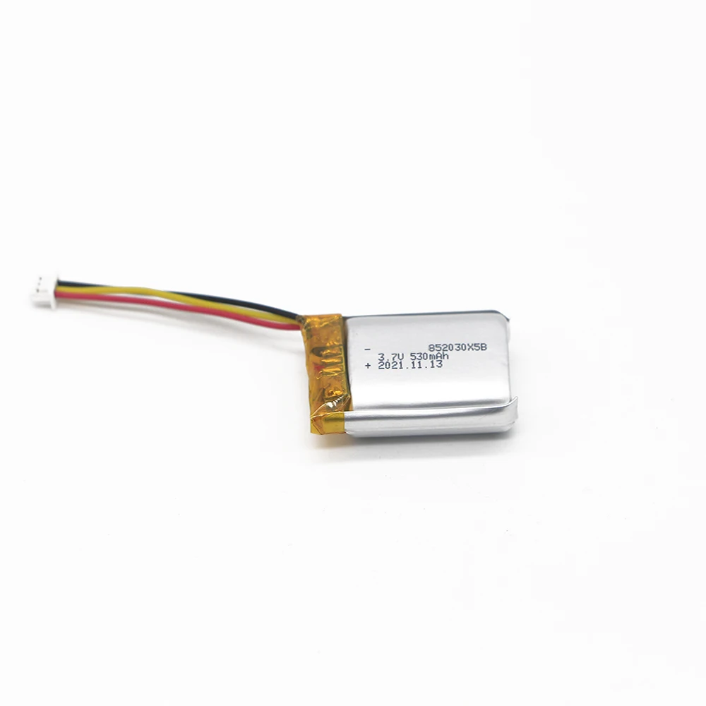 3.7v 852030 Lithium Polymer Battery 530mAh 3C Magnification Cell Charge L-ion Battery Prismatic