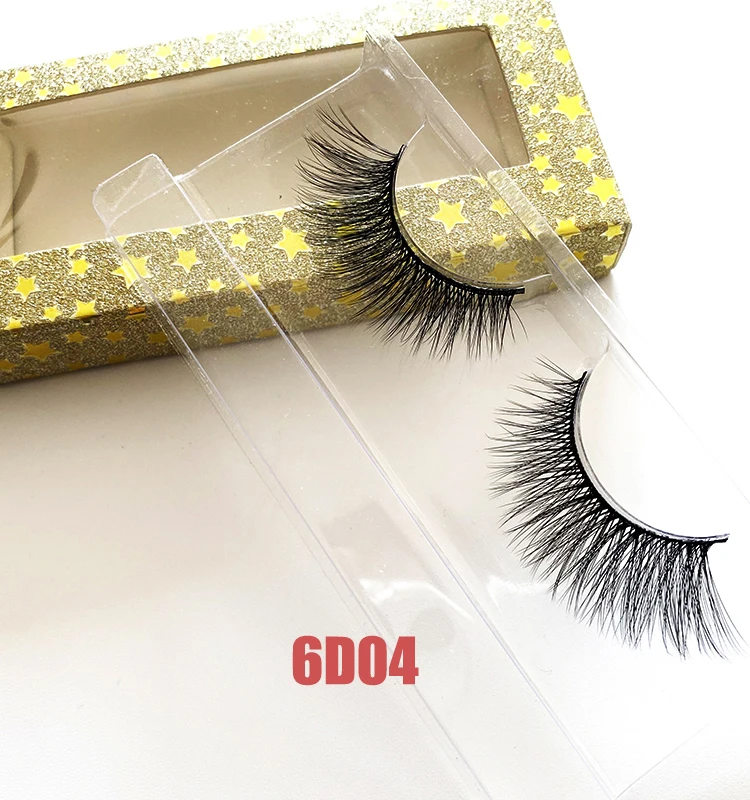 Silk Lashes Soft Material Eyelashes Faux Mink Eyelashes