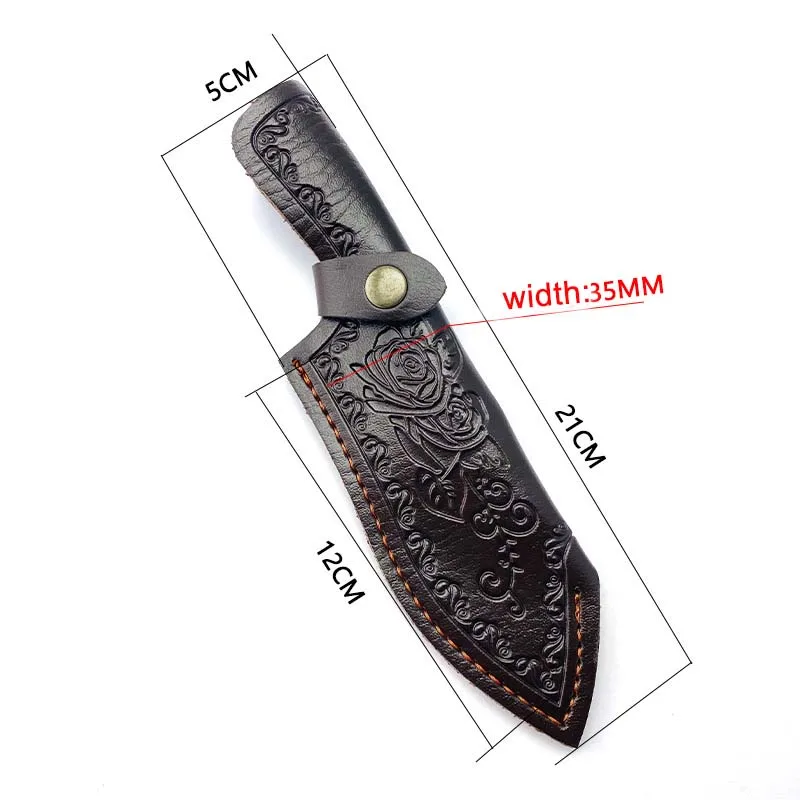 New Design SwissArmy Leather Knife Pouches Handmade Holsters Belt Loop Case Holder Bag Folding Knife Sheath for Cutting T