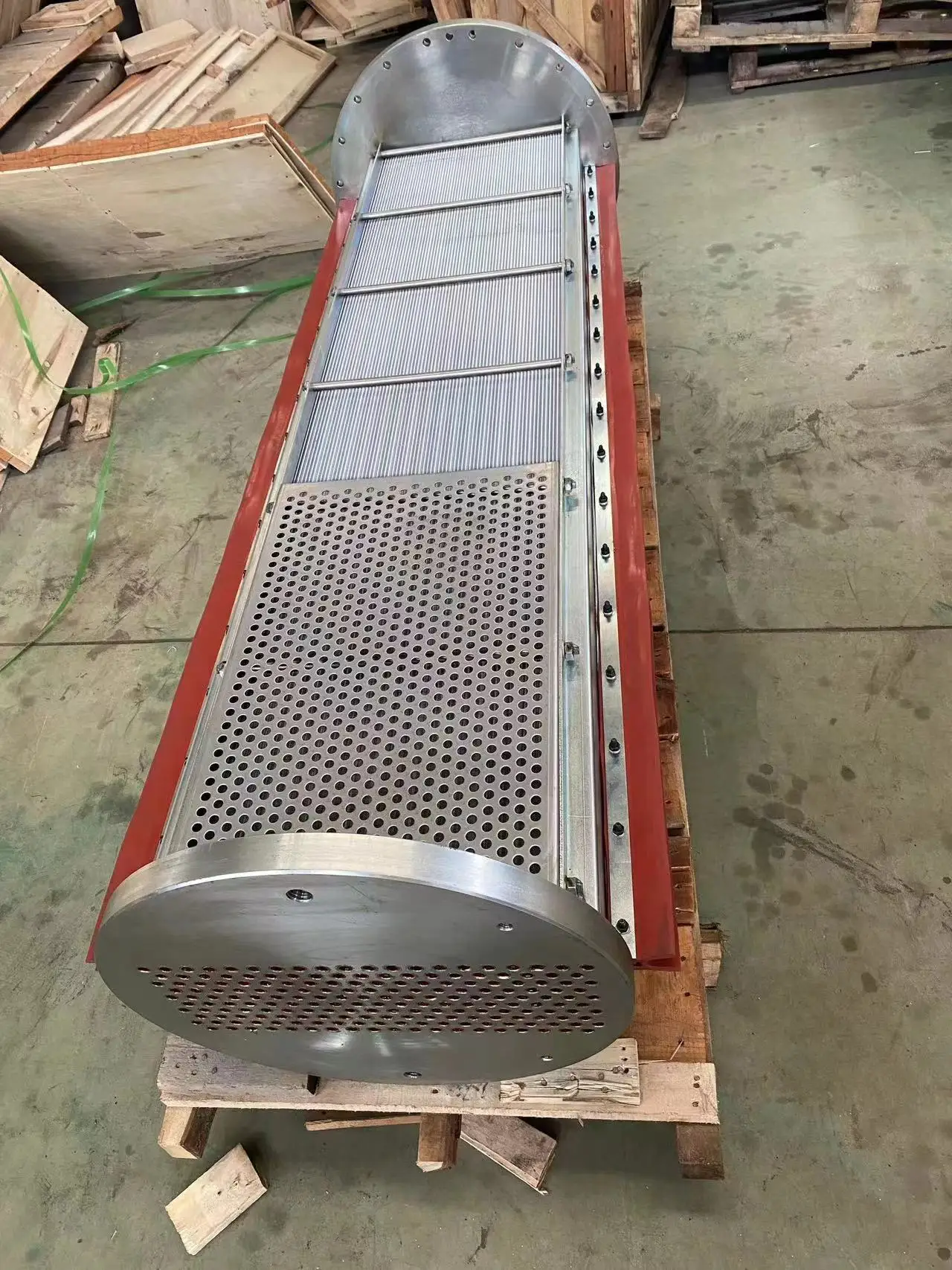 High-quality Copper Fin Aftercooler Oil Cooler Air Compressor Intercooler