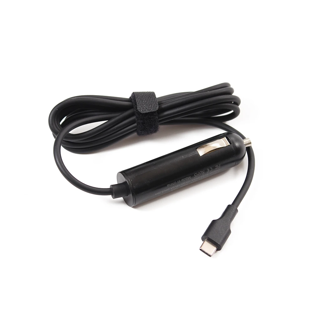 Multi-Purpose 65W PD 5V3A 9V3A 12V3A 15V3A 20V3.25A Car charger For Tablet PC