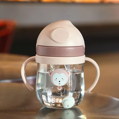 factory price kids bpa free water bottle leakproof for school children With suction ball