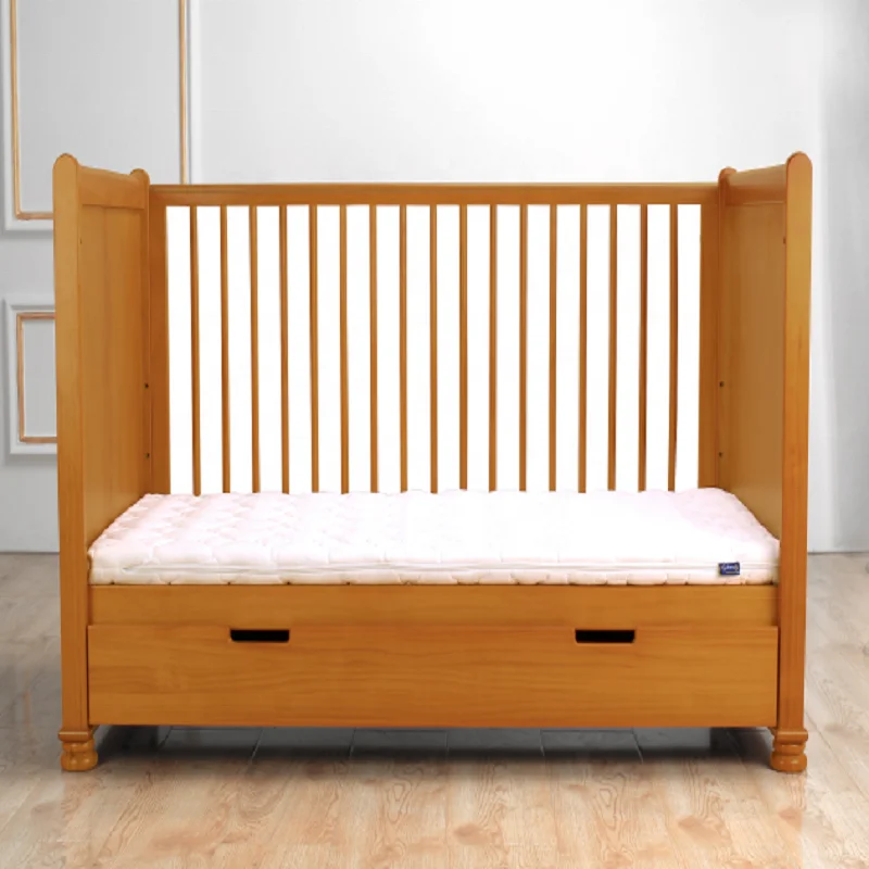Factory directly supply new style solid wood storage bed