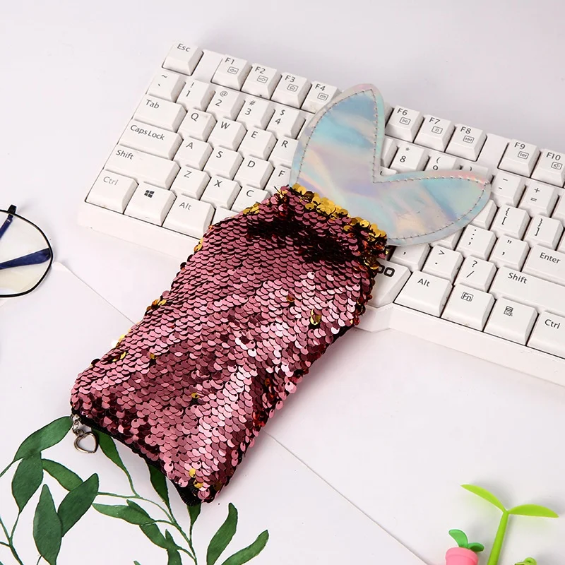 Пенал с блестками Русалочки