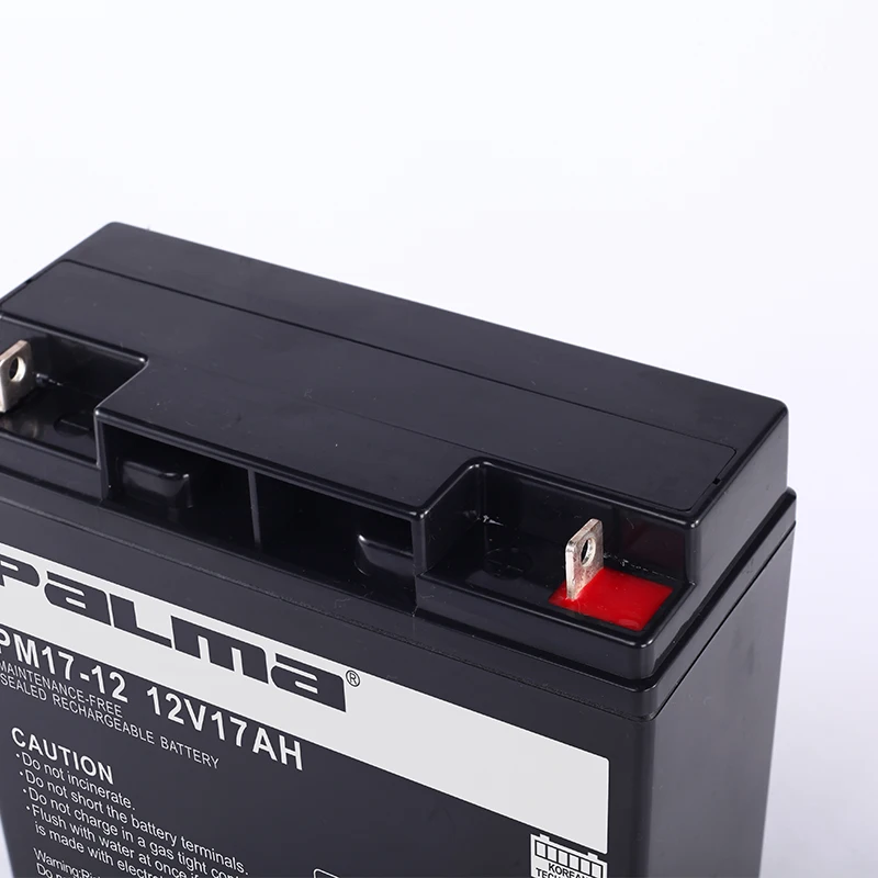 PALMA 12v17ah Lead Acid ups power backup gel batteries wholesale for CCTV