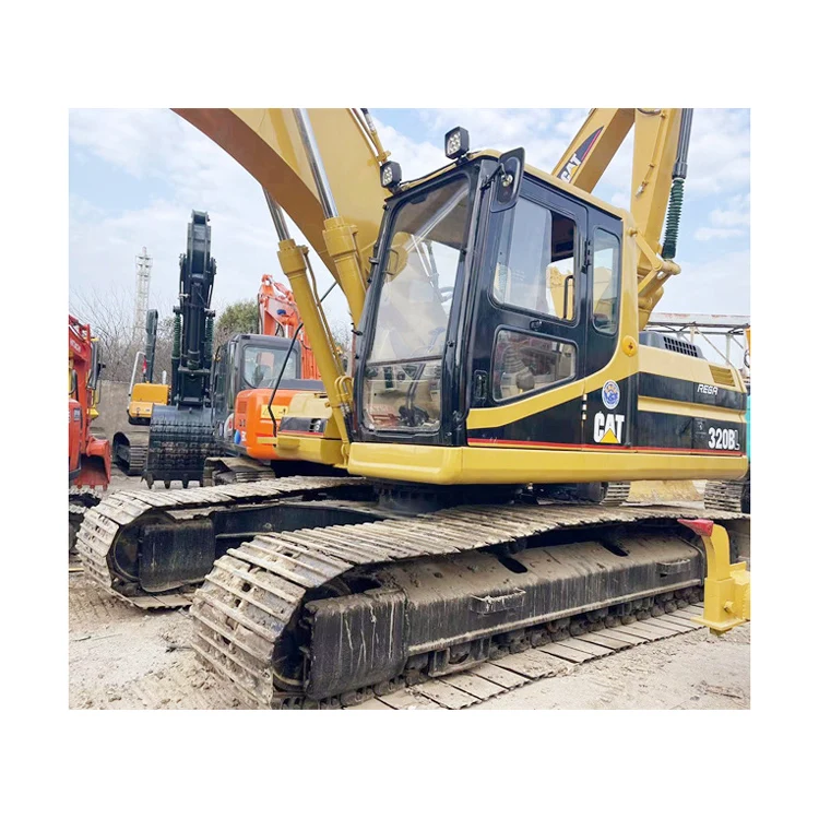 Тяжелое оборудование гусеничный лодочный экскаватор CAT 320BL 20 тонн оригинальный американский для продажи в Китае